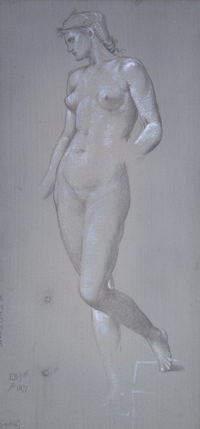Antonia, 1877 by Edward Burne Jones
